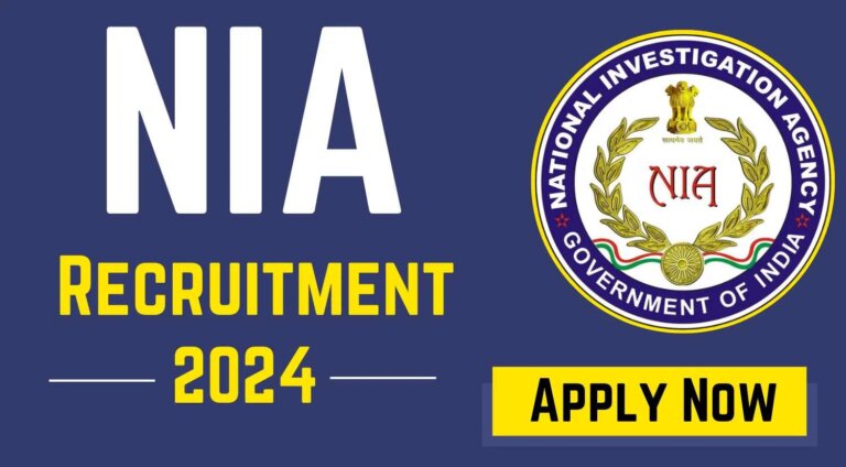 NIA Assistant Sub Inspector 164 Recruitment 2024