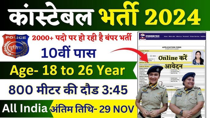 Police Constable 2k Recruitment 2024