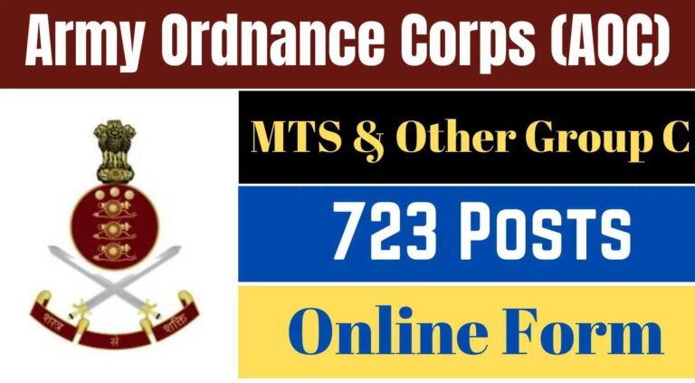 Indian Army MTS 723 Recruitment 2025